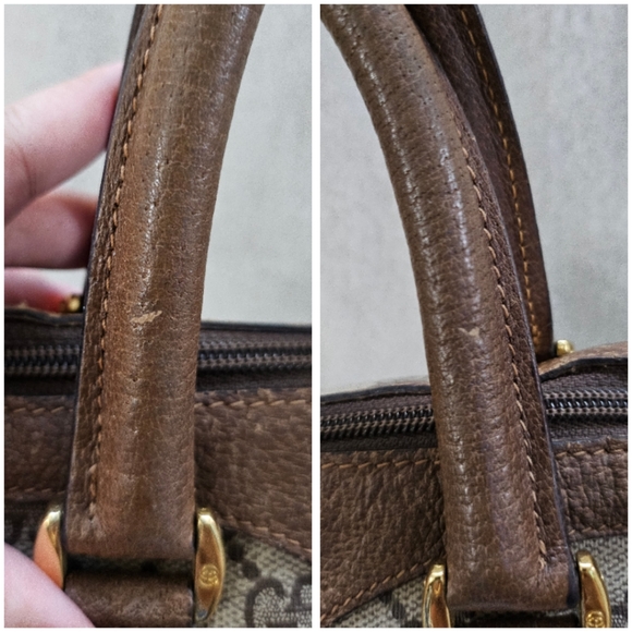 Gucci GG Small Boston Bag Sherry Line - Picture 13 of 14